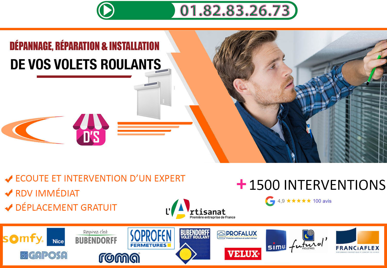 Deblocage volet roulant Creteil 94000